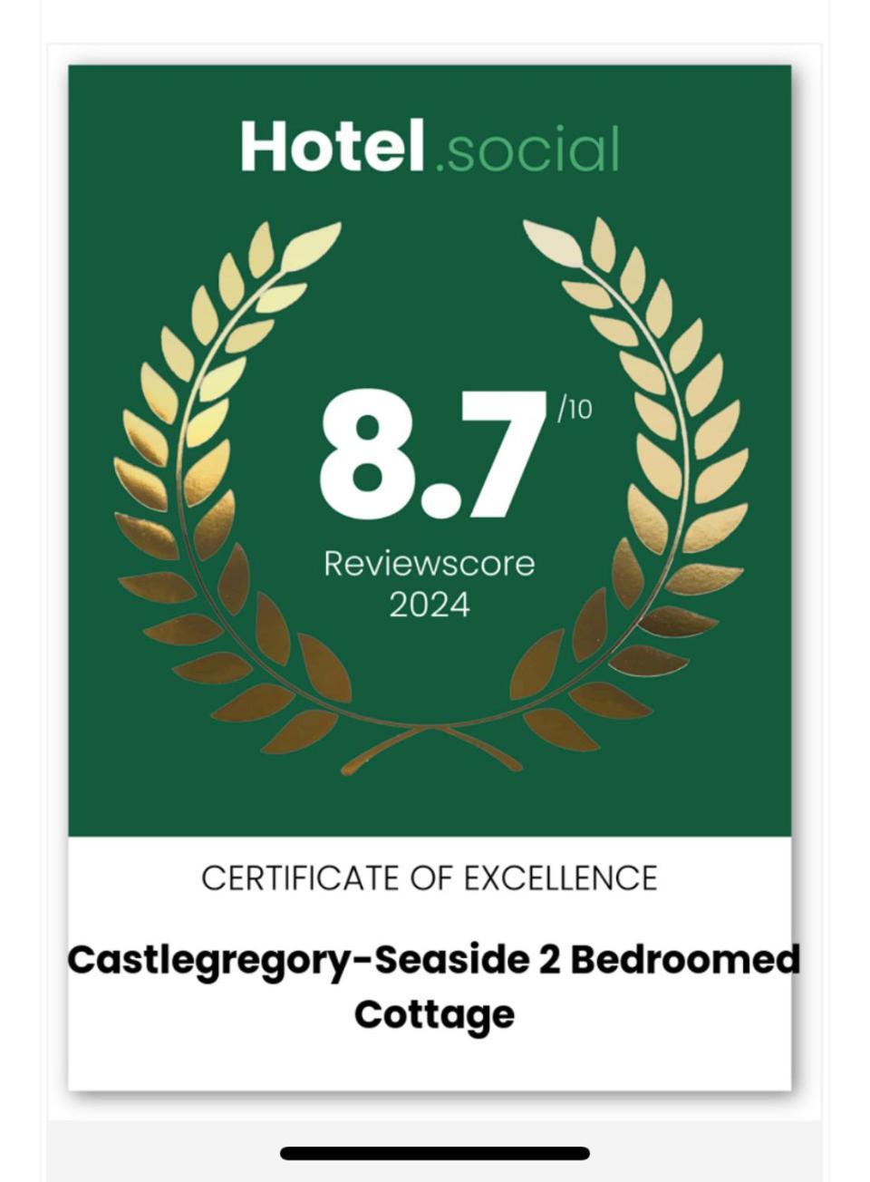 Castlegregory-Seaside 2 Bedroomed Cottage Luaran gambar